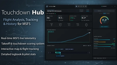 Touchdown Hub - Explore the world, refine your landings, and build your flight history in MSFS