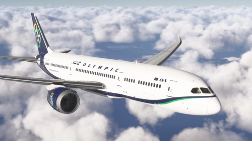 Olympic Air Boeing 787-9 Horizon Simulations Fictional