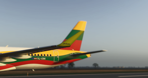 Synaptic | Airbus A220-300 | AirBaltic | YL-CSK 'Lithuanian Flag' thumbnail 3