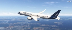 Synaptic A220-300 - Lufthansa Pack (with Cabin) - Fictional thumbnail 6