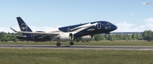 Synaptic A220-300 - Lufthansa Pack (with Cabin) - Fictional thumbnail 20