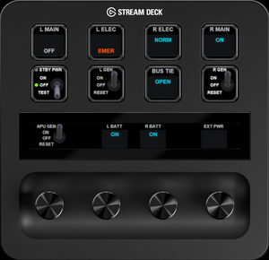 MSFS 2020/2024 - Cessna Citation Longitude Stream Deck+ Profile thumbnail 4