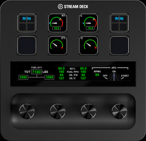 MSFS 2020/2024 - Cessna Citation Longitude Stream Deck+ Profile thumbnail 5