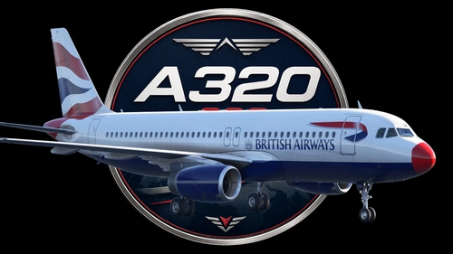 British Airways Airbus A320 – G-EUUR