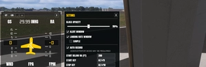 Landing Guide - It helps you achieve a smooth touchdown and provides your Landing Rate. thumbnail 3