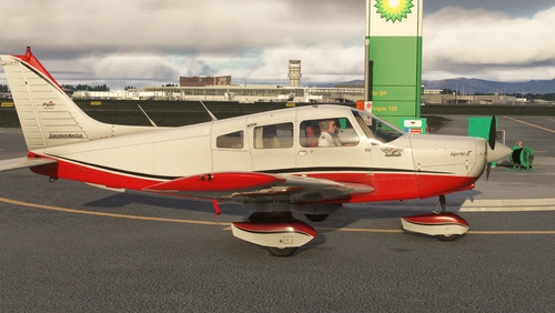 New Zealand Canterbury Aero Club Piper PA28R Warrior II (JustFlight)