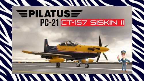 Iris Pilatus PC-21 RCAF CT-157 SISKIN II