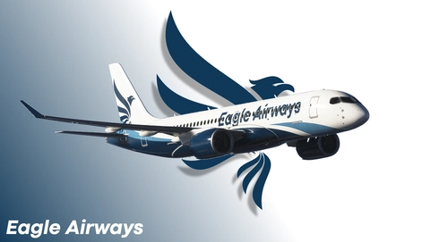 Synaptic A220 Eagle Airways Fleetpack