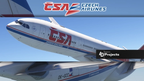 iniBuilds A343 Czech Airlines (Old logo)