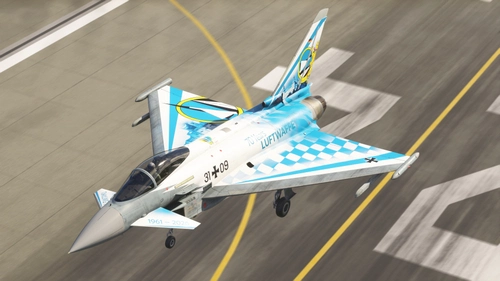 IFE typhoon - TaktLWG 74 2026 Display jet (65th anniversary) - 8K