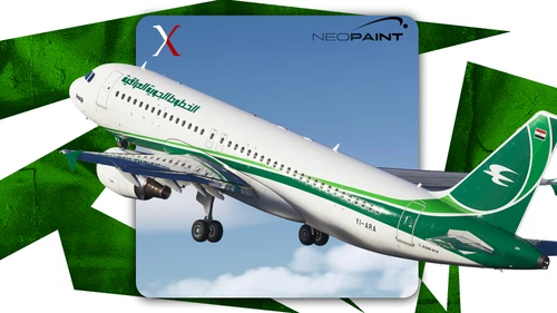 Iraqi Airways Fleet Pack for Fenix A320 W/cabin | 8k