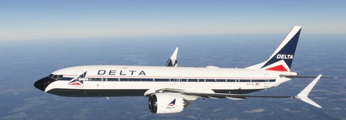 Delta "Widget" [Fictional] Ifly 737 Max 8 with custom cabin