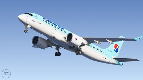 Korean Air Fleet Pack (w/ Custom Cabin & Special Liveries) [Airbus A220-300]