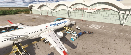 Sivas Nuri Demirağ Airport Scenery