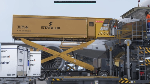 GSX Starlux Catering Texture