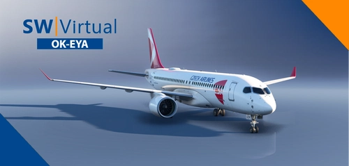 Czech Airlines (Smartwings) | OK-EYA | Synaptic Sim A220