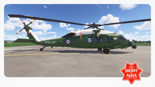 MH60 - Royal Navy Green Parrot (Retro livery)
