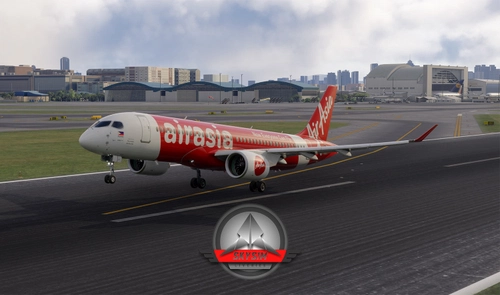 Synaptic Airbus A220-300 Philippines Air Asia (RP-C8220)