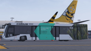 Official GSX Profile - EVRA (+ RIX Bus Texture) - Riga International Airport (Lisium Design) thumbnail 2