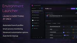 Environment Launcher - Start MSFS with all your apps in one click thumbnail 1