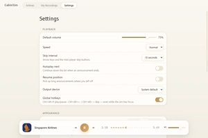 CabinSim — The Airline Cabin Announcement Player 1.2.2 thumbnail 6