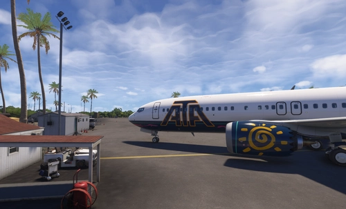 American Trans Air "ATA" [Fictional] Ifly 737 Max 8 with custom cabin