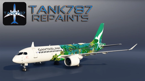 Synaptic A220-300 | QantasLink - VH-X4A