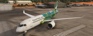Synaptic A220-300 | QantasLink - VH-X4A thumbnail 2