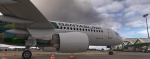 Synaptic A220-300 | QantasLink - VH-X4A thumbnail 9