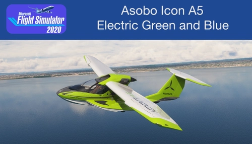 Icon A5 Electric Green and Blue