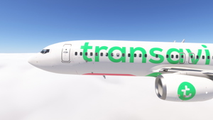 PMDG 737-800 w/ cabin Transavia France Fleet Part 1 (F-GZHA to F-HTVL) thumbnail 1