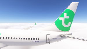 PMDG 737-800 w/ cabin Transavia France Fleet Part 2 (F-HTVM to F-HUYZ) thumbnail 2