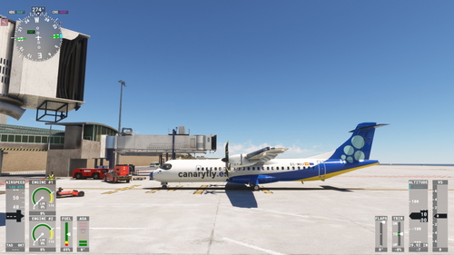 ATR 72 Canaryfly | EC-MUJ (8 Islands Modern Livery) [2K Quality]
