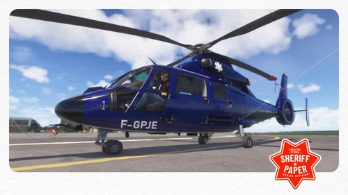 Taog's AS365 - F-GPJE Mont Blanc Helicopteres