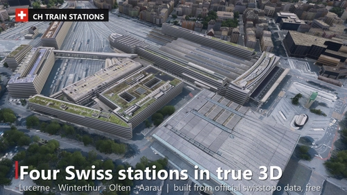 Train Stations Switzerland