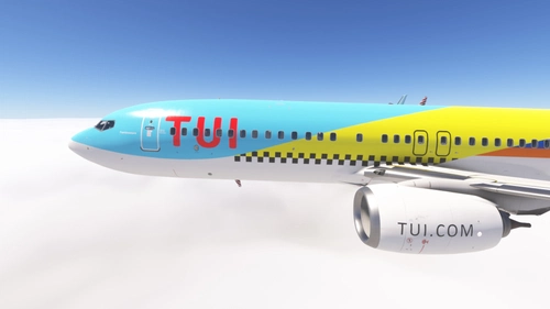 PMDG 737-800 w/ cabin TUI fly - 50th Anniversary (D-AMAH)