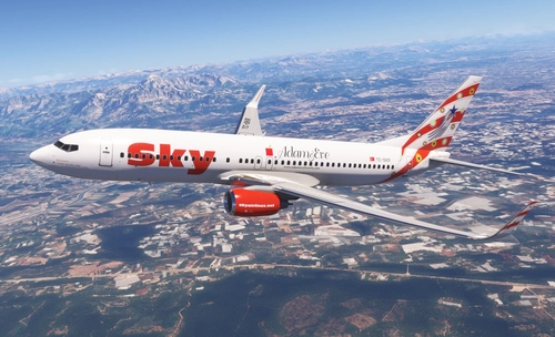 PMDG 737-800 Sky Airlines TC-SKR 4K
