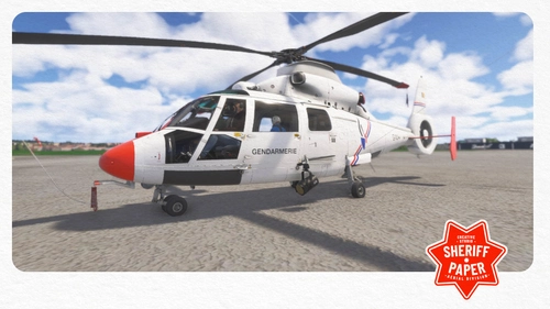 Taog's AS365 - Belgium gendarmerie (What-if)