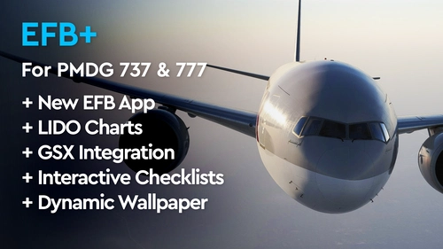 EFB+ for PMDG 737 & 777