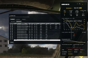 Landing Guide - Helps you achieve a smooth touchdown and provides landing analysis. thumbnail 5