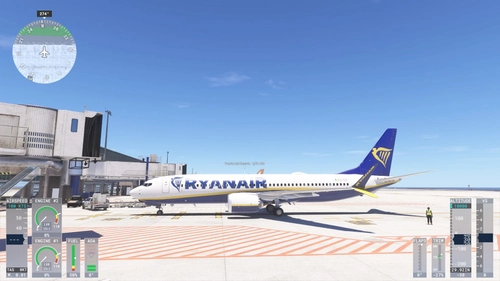 Ryanair Boeing 737 MAX 8200 EI-IGE || Native MSFS2024 [5K / High Quality]