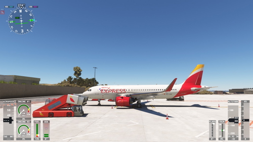 Airbus A320 NEO Iberia EXPRESS | EC-LHU "Fuerteventura - Madrid" [3K Quality] With Cockpit Detail