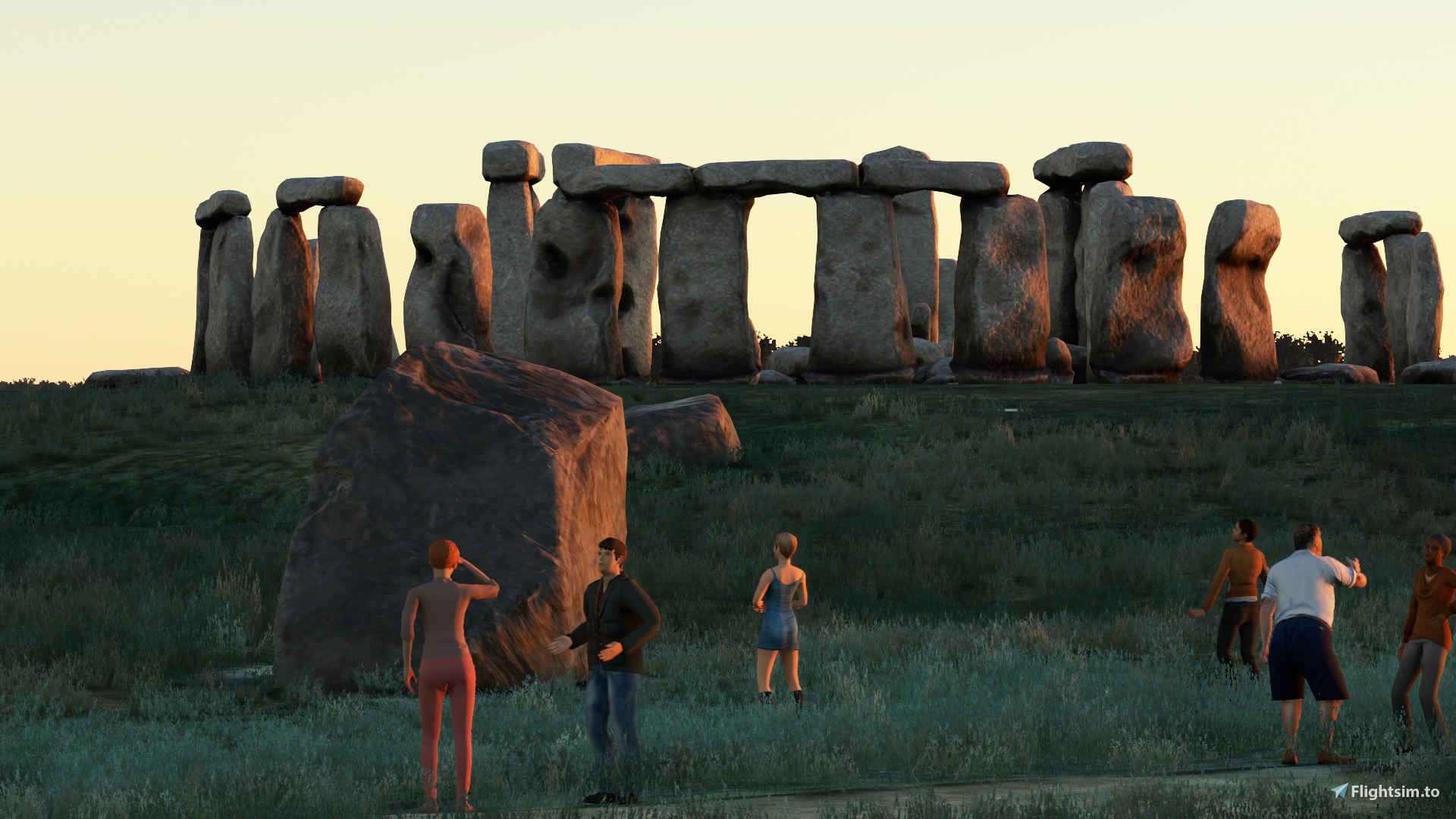 Stonehenge and Woodhenge - Scenery Enhancements for MSFS
