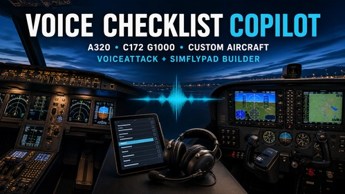 Voice Checklist Copilot & Builder for VoiceAttack