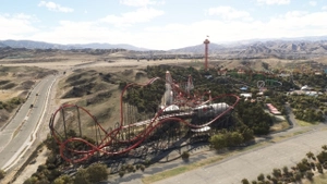 Six Flags Magic Mountain theme park, Los Angeles, CA thumbnail 3