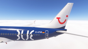 PMDG 737-800 w/ cabin TUI fly - TUI Blue (D-ATUD) thumbnail 2
