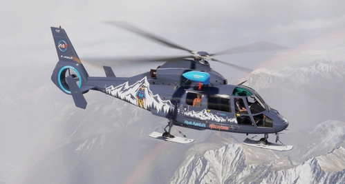 Taog's Hangar AS365 Dauphin - Alpes Aventure 3