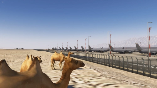 Eilat Ramon || Static KC-135s + 3D People || Compatible With Barrodoy Freeware / FTXDes LLER Scenery