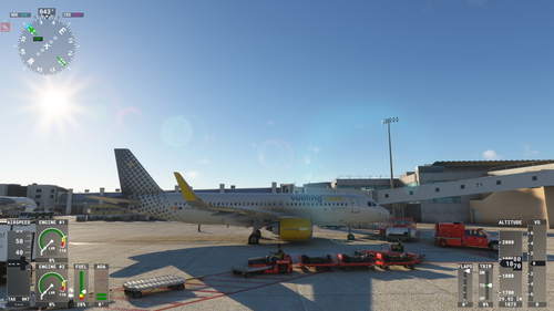 Airbus A320-271N Vueling | EC-NAZ "The Enhanced Stripe" [4K High Quality]