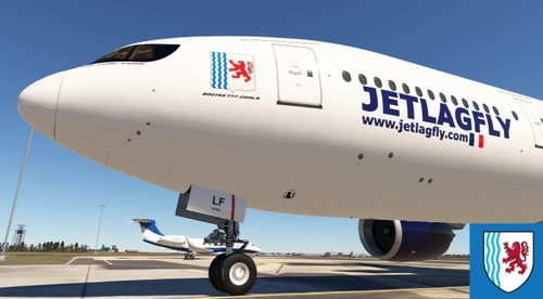 JETLAGFLY W/Cabin | PMDG 777-200LR | 4K [FICTIONAL]